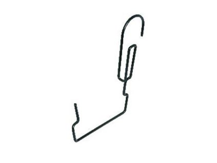 držák truhlíků balkon.20x13cm drát.ČER (S411)