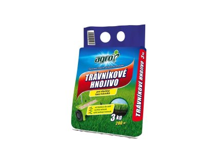 hnojivo trávníkové 3kg AGRO