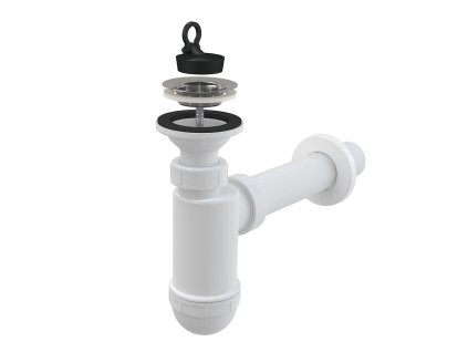 sifon umyvadlový DN40 s nerez.mřížkou DN63