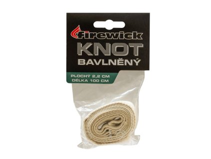 knot plochý 22mm/1m