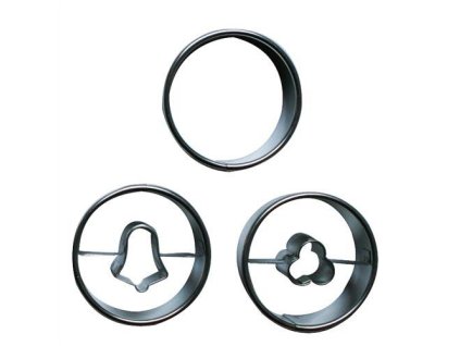 vykraj.cukroví KOLEČKO hladké sada 3díl.