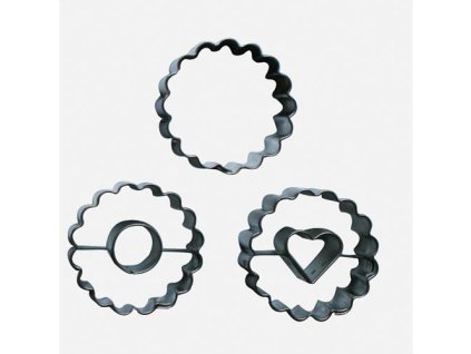 vykraj.cukroví KOLEČKO zoubk.sada 3díl.