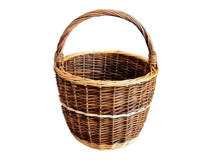 koš na brambory pr.30cm neloupané proutí