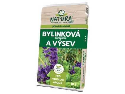 substrát bylinková zahrádka 10l NATURA