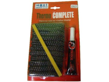 šňůra izol.10mm (500°C) THERMOKOMPLET (2,5m) + lepidlo sada 3díl.