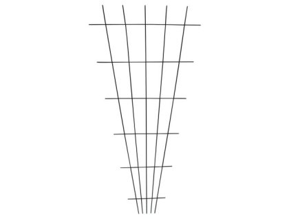 mřížka zahradní IVY 150x75cm kov/PH