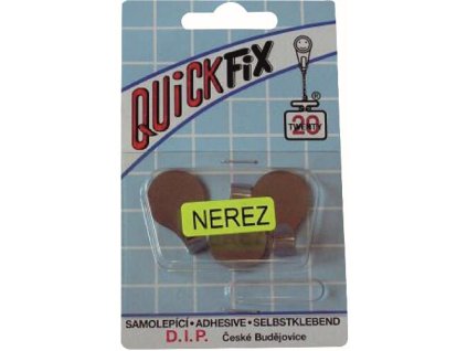 háček qf samolep.nerez (3ks) 2518