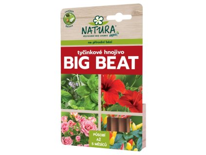 hnojivo NATURA tyčinkové Big Beat (12ks)