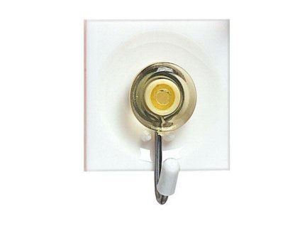 háček samolep.čtverc.3,7x4,5cm PH+kov.mix barev (3ks)