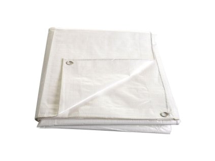 plachta s oky 5x 8m BÍ 140g/m2, kašírovaná