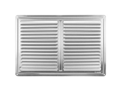 mřížka větrací krytka 300x200mm nerez