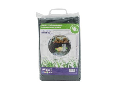 plachta krycí do kufru auta 140x200cm, PE 130g/m2