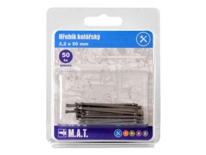 hřebík kolářský 50x2,2mm (50ks)