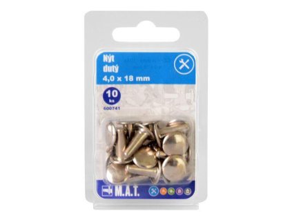 nýt dutý 4.0x18mm    (10ks)