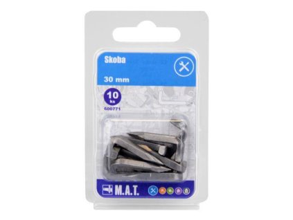 skoba 30mm lesk              (10ks)