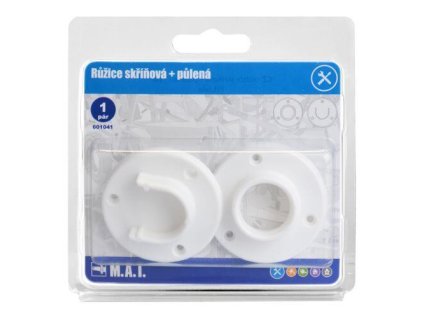 růžice skříňová + půlená PH BÍ (1pár)