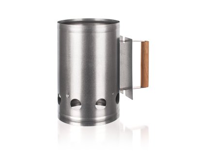 rozpalovač na dřevěné uhlí 16,5x28cm pozink