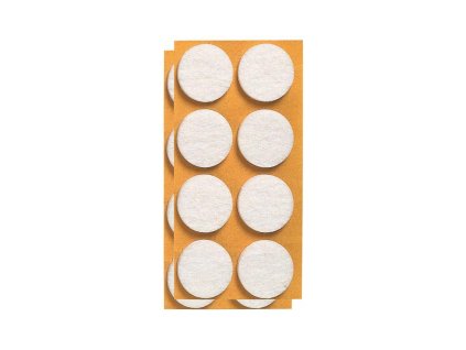 ochrana podlah filcová 20mm BÍ (24ks)