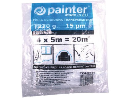 fólie zakrývací 4x 5m, 15µm