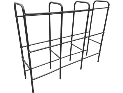 regál na přepravky 144x33x116cm kov