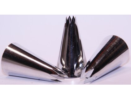 špička zdobicí sada 3díl. pocín. zubaté velké  č.4