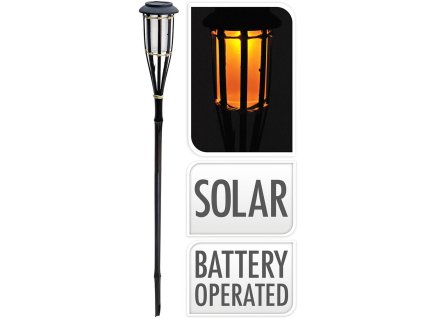 louč solární 65cm bambus/PH ČER