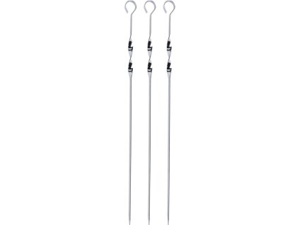 jehla grilovací plochá 45cm nerez (3ks)