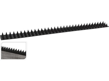 hroty ochranné proti ptákům 50x4,5x2cm PH ČER (10ks)