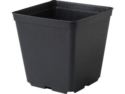 květináč lehčený hranatý  9x9x10cm ČER (10ks)