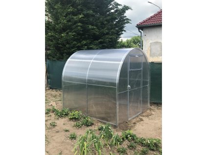skleník zahr.GRETA 4x2m oblouk, polykarbonát