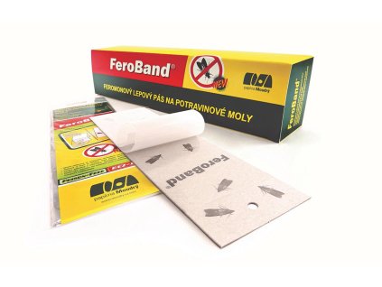 mololapka pásová na potravinové moly FeroBand