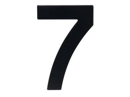 číslo domovní č.7  95mm nerez ČER