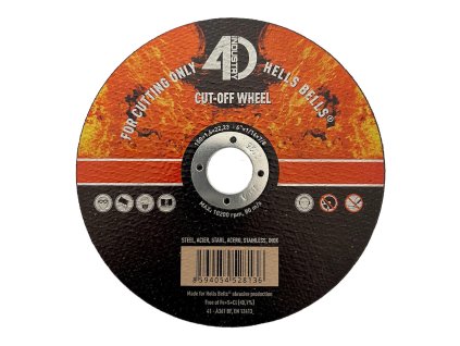 kotouč řez. na ocel a nerez 150x1,6x22,2mm