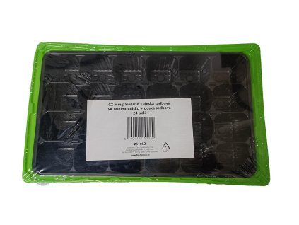 minipařeniště + deska sadbová 24 polí