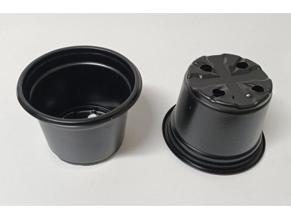 květináč lehčený 10cm ČER (10ks)