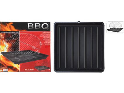 tác na mytí BBQ roštů a náčiní, 67x67x6cm PH ČER