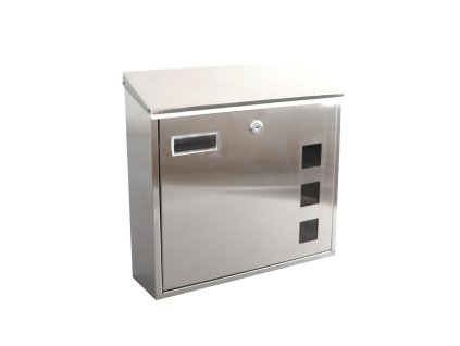 schránka poštovní 350x330x110mm nerez