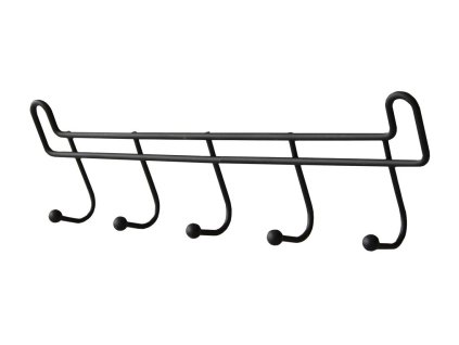 věšák 5 háčků 27cm ČER