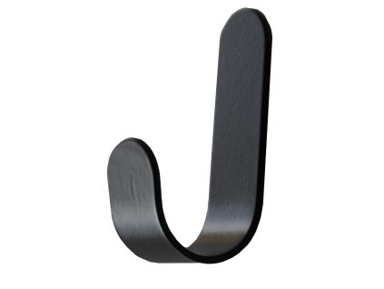 háček samolepicí obdél. ČER (4ks)