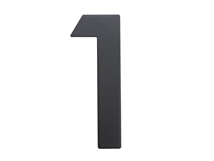 číslo domovní č.1  75mm nerez ČER