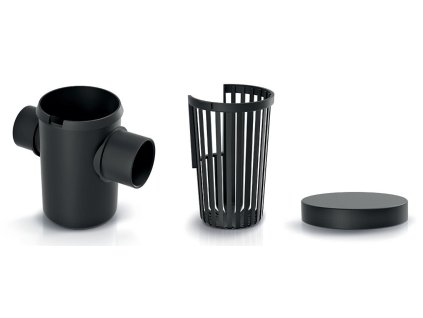 filtr hrubých nečistot dešť.vody,vnější, sada 3díl.