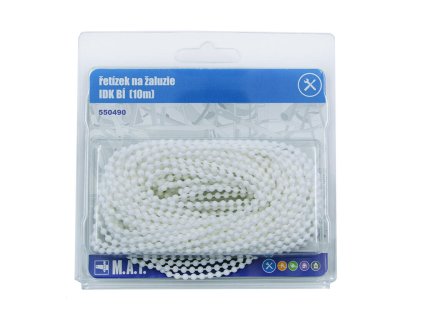 řetízek na žaluzie IDK BÍ (10m) blistr