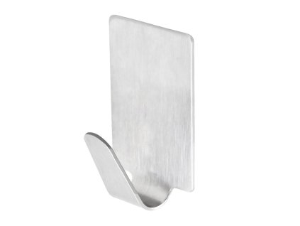 háček hranatý samolepicí nerez (8ks)