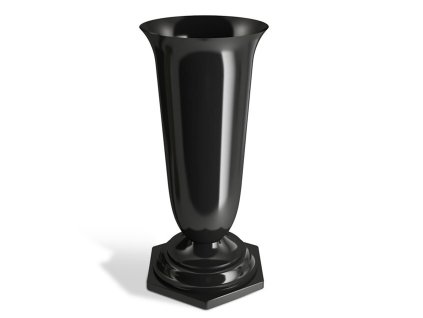 váza hřbitovní zátěžová NATY 23cm PH ČER