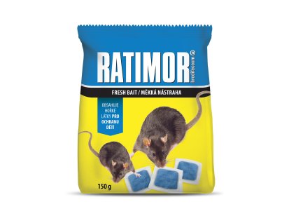 jed RATIMOR BRODIFACOUM měkká nástraha 150g, sáček