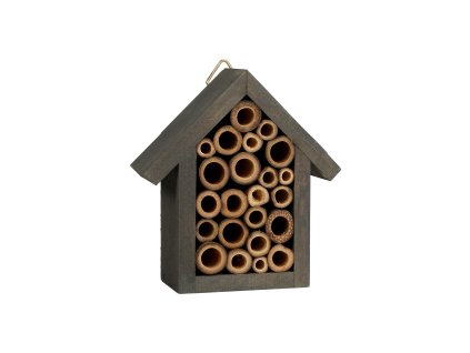 hotel hmyzí 10x11x4cm dřevěný mix barev