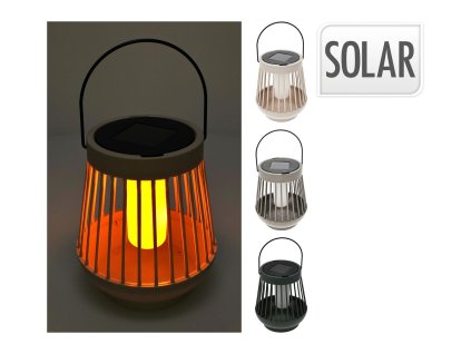 lampa solární pr.13cm, v.15cm LED ABS/PS/Fe
