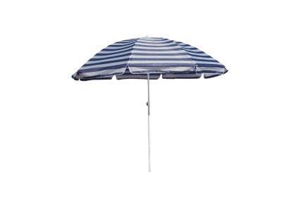 slunečník 190/230cm MO/BÍ PRUHY