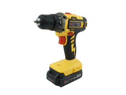 vrtačka Aku 20V 1,5Ah GANGSTART s baterií a nabíječkou ASIST