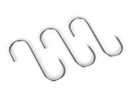 hák řeznický 13x9,0cm, pr.5mm nerez (3ks)